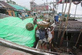 Fishmarket In Bangladesh