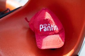 Children Swim In A Natural Pond - Pantin