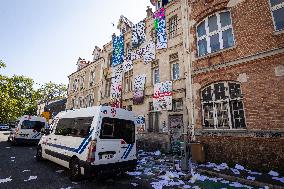 Occupants Of La Baudrière Association Evicted By Police Authorities