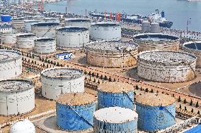 Yantai Port Crude Oil Throughput Increased