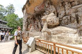 CHINA-CHONGQING-CAVE TEMPLE CONSERVATION (CN)