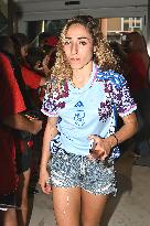 Spanish Women's National Soccer Team Arrives In Ibiza