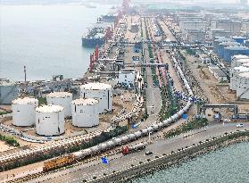 Yantai Port Crude Oil Throughput Increased