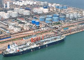 Yantai Port Crude Oil Throughput Increased