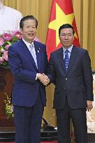 Vietnamese president meets leader of Japan's Komeito party