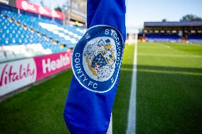 Stockport County v Manchester United U21 - EFL Trophy