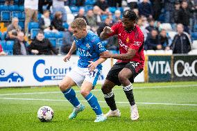 Stockport County v Manchester United U21 - EFL Trophy