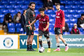 Stockport County v Manchester United U21 - EFL Trophy