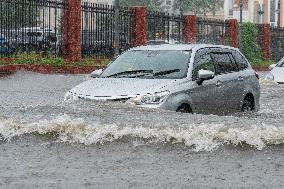 RUSSIA-VLADIVOSTOK-HEAVY RAIN