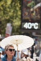 Fourth Heat Wave Of The Summer Hits Spain