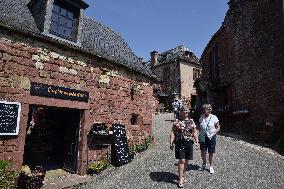 The medieval town of Collonges-la-Rouge