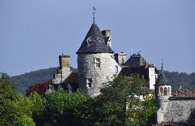 City of Rocamadour in the Lot