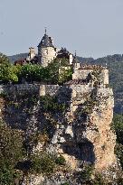 City of Rocamadour in the Lot