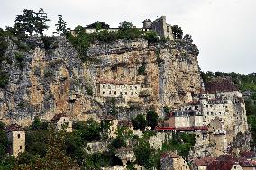 City of Rocamadour in the Lot