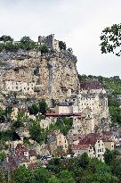 City of Rocamadour in the Lot