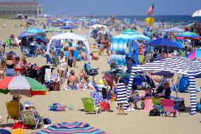 Summer Life Down the shore in New Jersey, USA