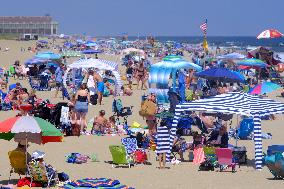 Summer Life Down the shore in New Jersey, USA