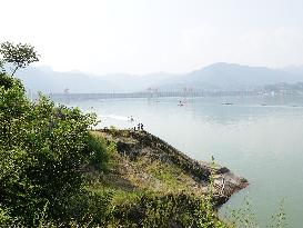 Three Gorges Reservoir Vacates Its Storage Capacity to Prepare For The Upcoming Flood in Yichang, China