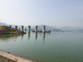 Three Gorges Reservoir Vacates Its Storage Capacity to Prepare For The Upcoming Flood in Yichang, China