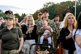 National Flag Day in Lviv