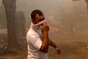 GREECE-ATHENS-WILDFIRES