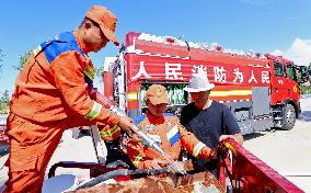 Drought in Zhangye