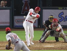Baseball: Reds vs. Angels