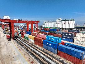 China-europe freight train