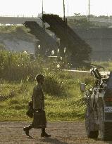 PAC3 missiles on Okinawa island