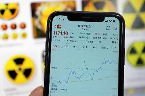 Photo Illustration Nuclear Pollution Prevention Stock