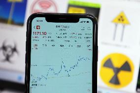 Photo Illustration Nuclear Pollution Prevention Stock