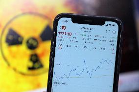 Photo Illustration Nuclear Pollution Prevention Stock