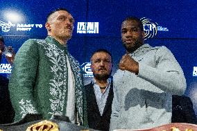 Press Conference Before Usyk Vs Dubois Boxing Fight