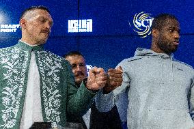 Press Conference Before Usyk Vs Dubois Boxing Fight