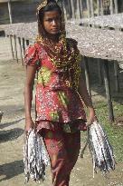 Bangladesh - Child Labor - Working Dry Fish Village - Cox’s Bazar