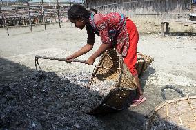 Bangladesh - Child Labor - Working Dry Fish Village - Cox’s Bazar