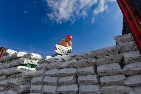 Beidechi Salt Farm in Ordos