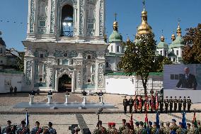 Celebrating The 32nd Anniversary Of Ukraine's Independence In Kyiv