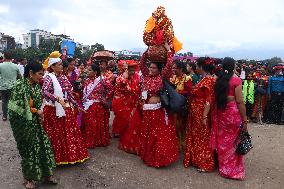 Gaura Festival Celebration In Nepal