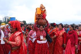 Gaura Festival Celebration In Nepal