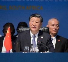 SOUTH AFRICA-JOHANNESBURG-XI JINPING-BRICS-AFRICA OUTREACH AND BRICS PLUS DIALOGUE