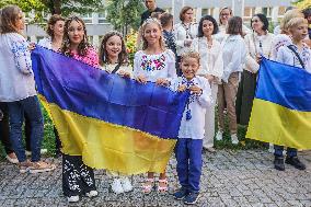 Independence Day Of Ukraine In Gdansk