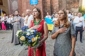 Independence Day Of Ukraine In Gdansk