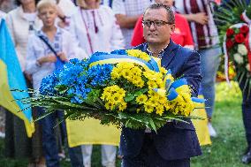 Independence Day Of Ukraine In Gdansk