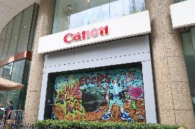 Japanese Brand Canon Image Store in Shanghai