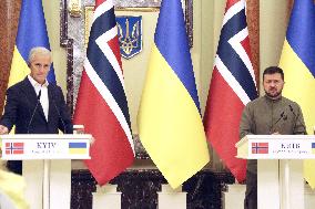 Leaders of Ukraine and Norway