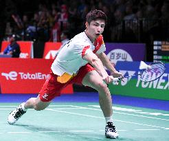 (SP)DENMARK-COPENHAGEN-BADMINTON-WORLD CHAMPIONSHIPS-MEN'S SINGLES