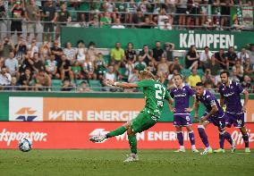 (SP)AUSTRIA-VIENNA-UEFA-EUROPA CONFERENCE LEAGUE-SK RAPID VS FIORENTINA