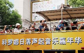 Open-top Bus Disappear in Shanghai