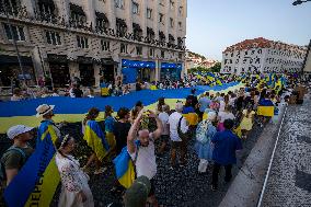 Ukrainians Thank Portugal For Its Support To Their Country